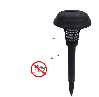 kwaliteit  Viable Outdoor Yard Garden Mosquito Insect Pest Killer Solar Powered Lawn Light UV Lamp fabriek